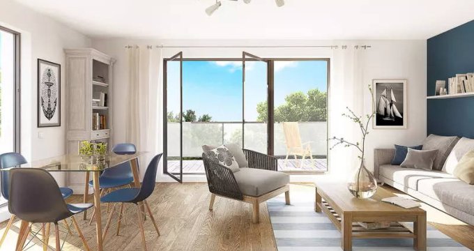 Achat / Vente immobilier neuf Guérande à moins de 15 min en voiture des plages (44350) - Réf. 12281