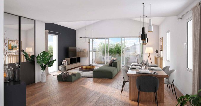 Achat / Vente immobilier neuf Nantes Saint Félix à proximité directe du tramway 2 (44000) - Réf. 6960