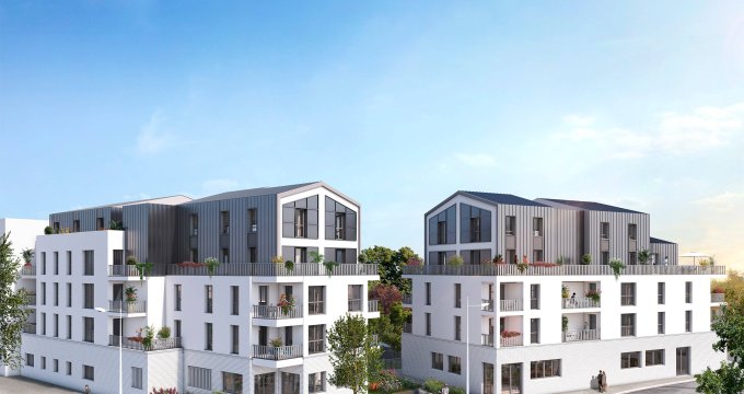 Achat / Vente immobilier neuf Rezé au cœur du quartier Butte de Praud (44400) - Réf. 6162