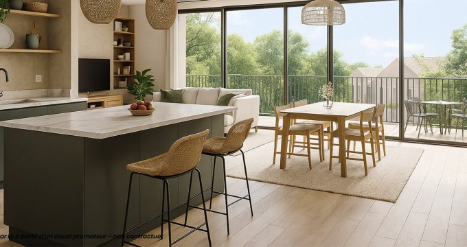 Achat / Vente immobilier neuf Savenay appartements proche de la forêt (44260) - Réf. 13610