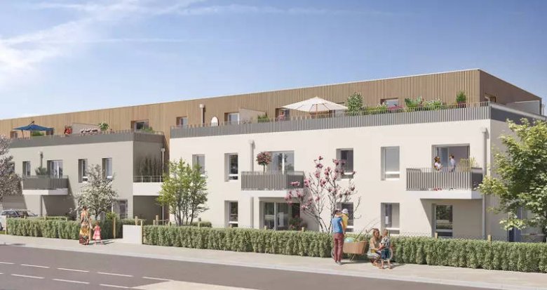 Achat / Vente immobilier neuf Guérande à moins de 15 min en voiture des plages (44350) - Réf. 12281