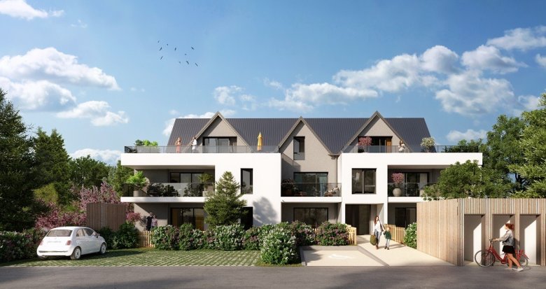 Achat / Vente immobilier neuf La Baule-Escoublac à 5 min du parc naturel et de la plage (44500) - Réf. 8320