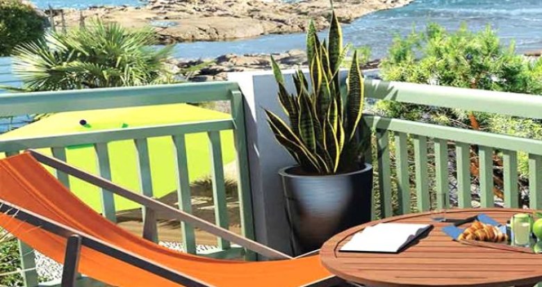 Achat / Vente immobilier neuf Le Croisic face à la mer (44490) - Réf. 118
