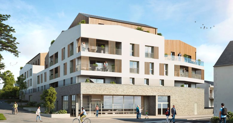 Achat / Vente immobilier neuf Mauves-sur-Loire en plein coeur de bourg (44470) - Réf. 13178