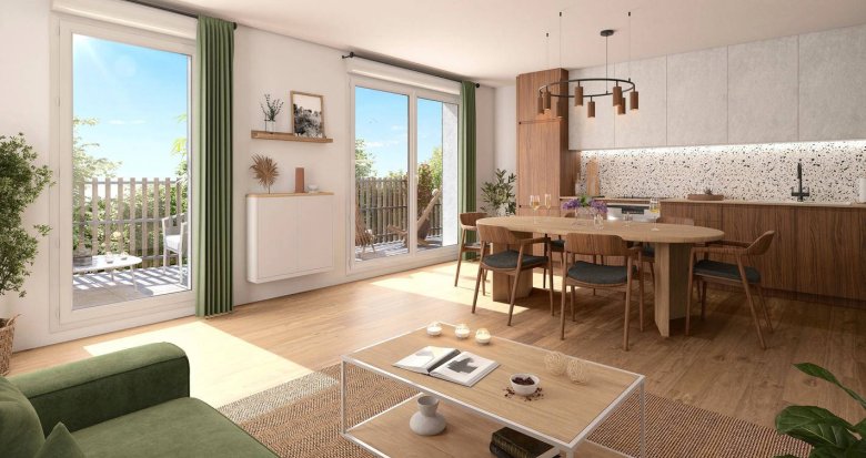 Achat / Vente immobilier neuf Nantes à 20 minutes à vélo de l’hypercentre (44000) - Réf. 11212