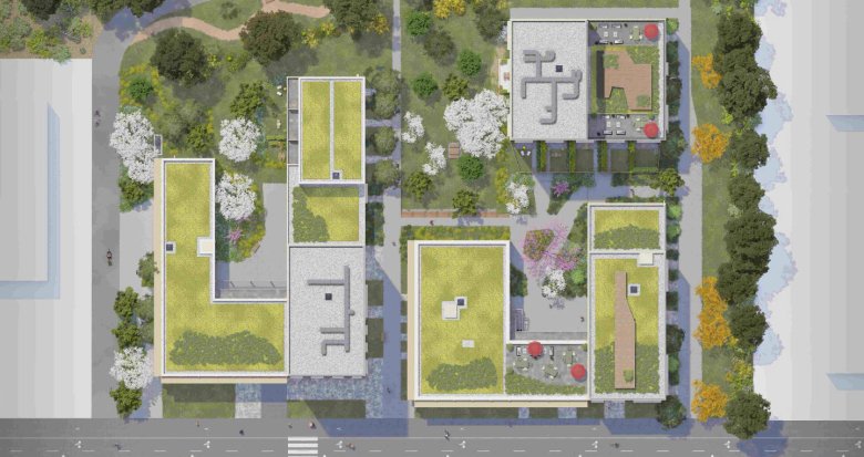 Achat / Vente immobilier neuf Nantes à deux pas du centre commercial Beaulieu (44000) - Réf. 8317