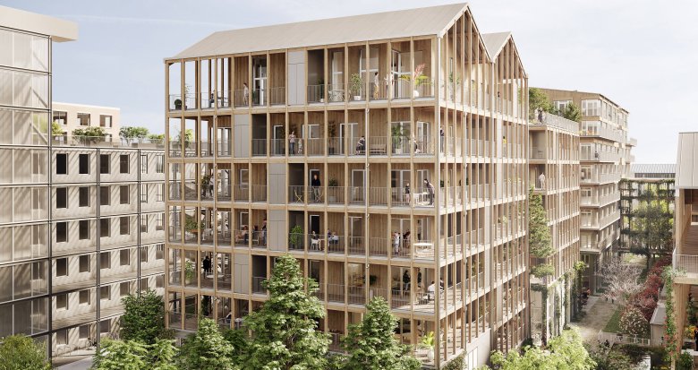 Achat / Vente immobilier neuf Nantes au coeur du quartier de la Création (44000) - Réf. 7106
