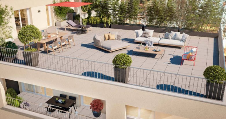 Achat / Vente immobilier neuf Nantes au cœur du quartier du Rond-point de Paris (44000) - Réf. 5884