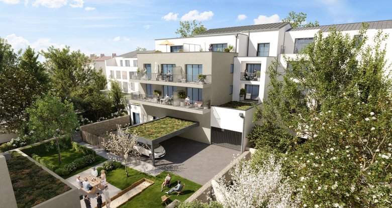 Achat / Vente immobilier neuf Nantes face au Parc de Procé proche commerces (44000) - Réf. 13118