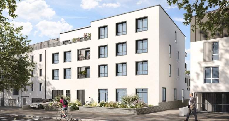 Achat / Vente immobilier neuf Nantes face au Parc de Procé proche commerces (44000) - Réf. 13118
