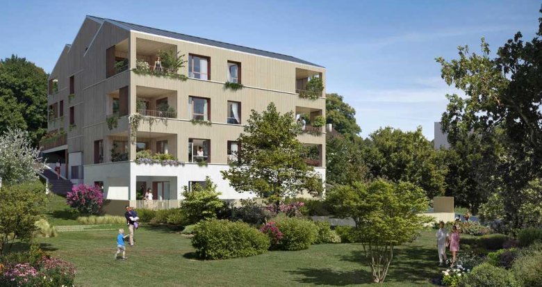 Achat / Vente immobilier neuf Nantes proche des bords de l'Erdre et du tramway (44000) - Réf. 7645