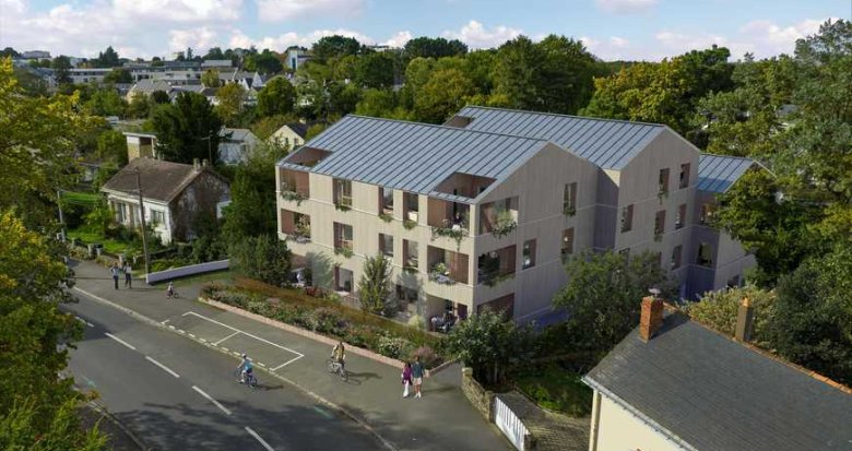 Achat / Vente immobilier neuf Nantes proche des bords de l'Erdre et du tramway (44000) - Réf. 7645