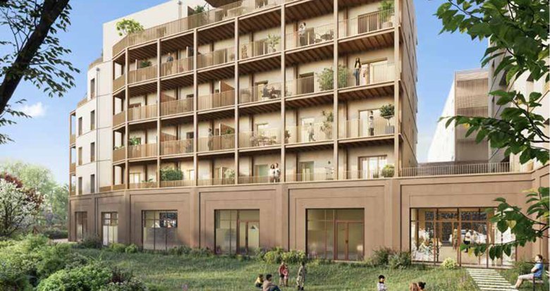 Achat / Vente immobilier neuf Nantes quartier Bottière-Chénaie proche tramway (44000) - Réf. 12901