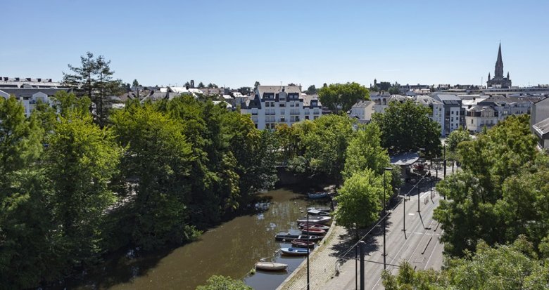 Achat / Vente immobilier neuf Nantes quartier prisé avec vue sur l’île de Versailles (44000) - Réf. 9557