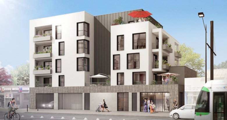 Achat / Vente immobilier neuf Nantes quartier Sainte Thérèse au pied du tramway 3 (44000) - Réf. 6950