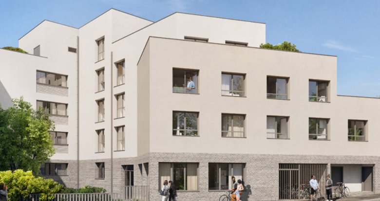 Achat / Vente immobilier neuf Nantes résidence étudiante à 15mn à vélo du centre-ville (44000) - Réf. 13015