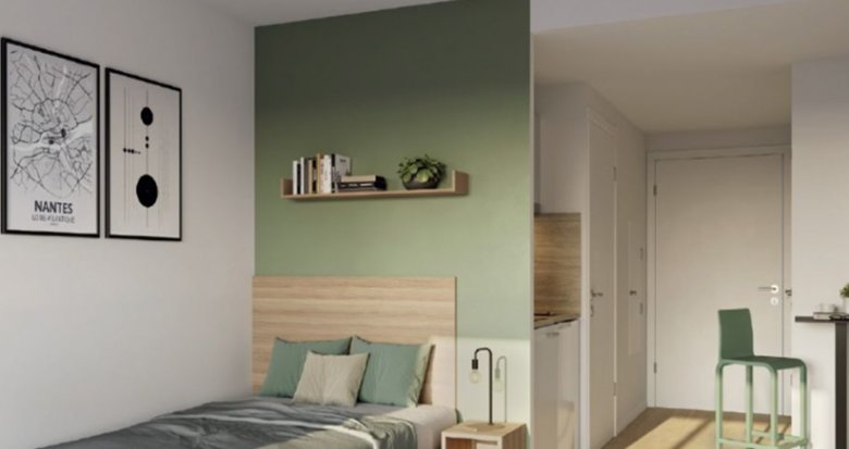 Achat / Vente immobilier neuf Nantes résidence étudiante proche de la place de la République (44000) - Réf. 13401