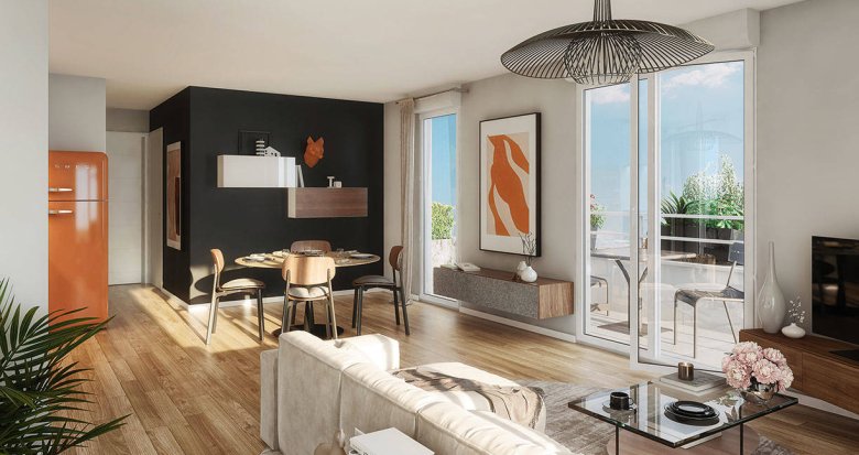 Achat / Vente immobilier neuf Nantes Sainte Thérèse proche commodités (44000) - Réf. 6959