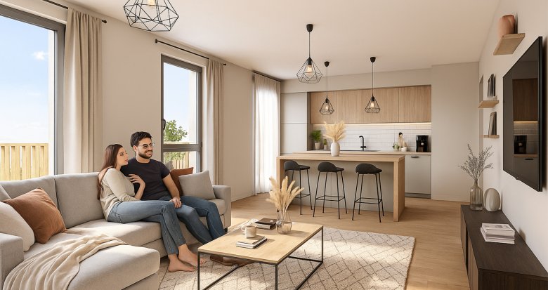 Achat / Vente immobilier neuf Orvault quartier recherché du Petit Chantilly (44700) - Réf. 13453