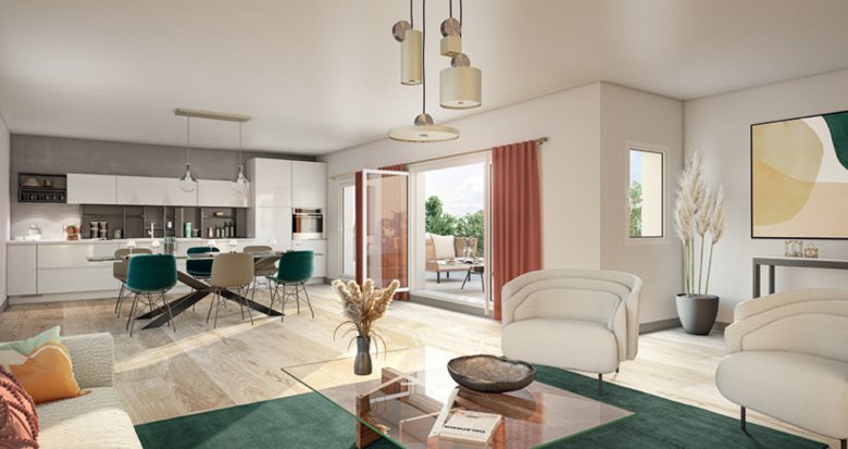 Achat / Vente immobilier neuf Saint-Herblain à 15 min en voiture du centre de Nantes (44800) - Réf. 13100