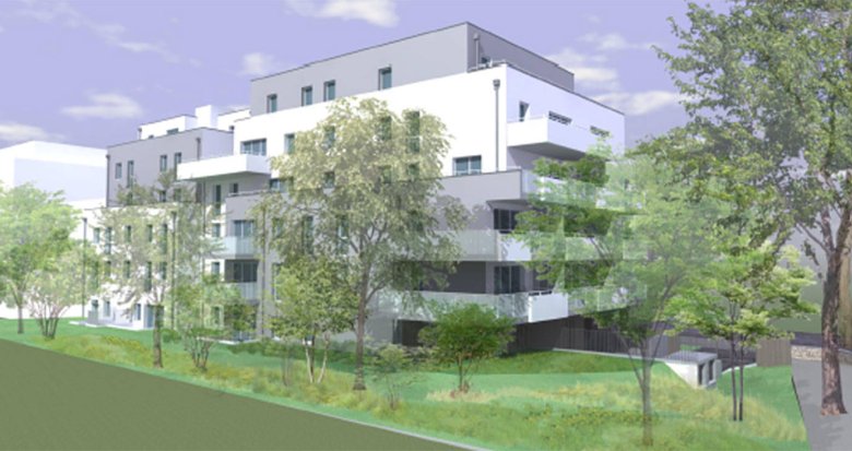 Achat / Vente immobilier neuf Saint-Herblain proche du parc de la Chézine (44800) - Réf. 6383