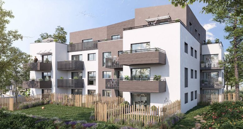 Achat / Vente immobilier neuf Saint Nazaire au calme dans un environnement boisé (44600) - Réf. 7144