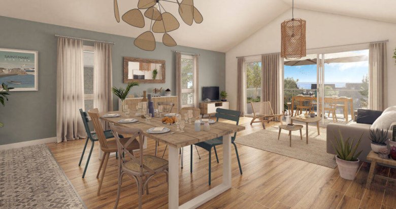 Achat / Vente immobilier neuf Saint-Nazaire centre ville de St-Marc-sur-Mer (44600) - Réf. 12197