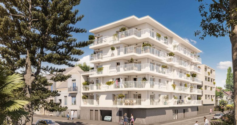 Achat / Vente immobilier neuf Saint-Nazaire proche Jardin des Plantes à 100m de la plage (44600) - Réf. 8362