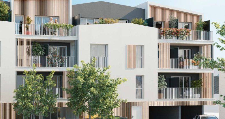 Achat / Vente immobilier neuf Saint-Nazaire résidence contemporaine proche des commodités (44600) - Réf. 7816