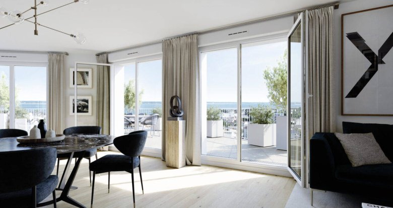 Achat / Vente immobilier neuf Saint-Nazaire vue panoramique sur la mer et l'estuaire (44600) - Réf. 6701