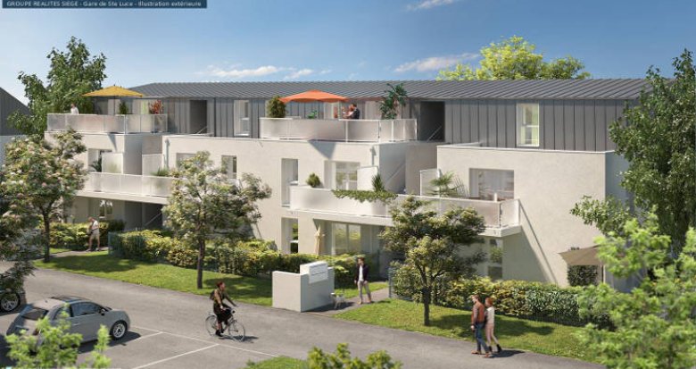 Achat / Vente immobilier neuf Sainte-Luce-Sur-Loire à 15 min du cœur de Nantes (44980) - Réf. 5883