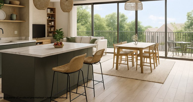 Achat / Vente immobilier neuf Savenay appartements proche de la forêt (44260) - Réf. 13610