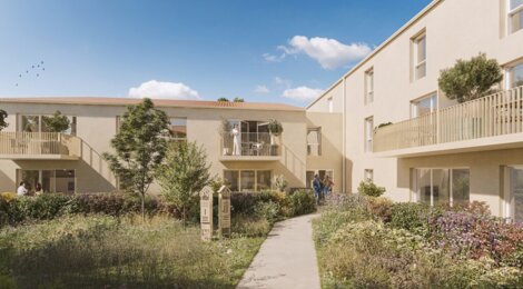 Programme immobilier neuf LE CLOS DU VIGNOBLE - Aigrefeuille-sur-Maine : logements neufs sécurisés et verdoyants proche des commodités (44140) - Référence : 8087