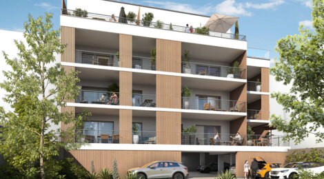 Programme immobilier neuf Le LINK - Angers à proximité de l’hypercentre (49000) - Référence : 11082