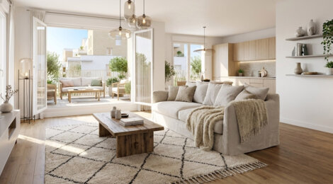 Programme immobilier neuf EPURE - QUARTIER MONTAIGNE - Angers appartements avec extérieur quartier Montaigne (49000) - Référence : 16806