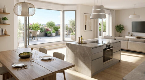 Programme immobilier neuf Isatys - Angers appartements avec extérieur quartier Saint Léonard (49000) - Référence : 14160
