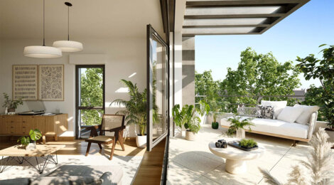 Programme immobilier neuf LES TERRASSES DE LA MADELEINE - Angers en plein quartier Madeleine-Justices (49000) - Référence : 13181