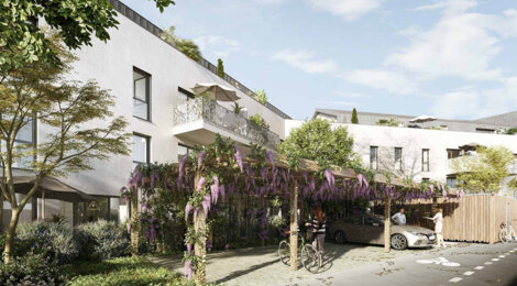 Programme immobilier neuf LES TERRASSES DE LA MADELEINE - Angers en plein quartier Madeleine-Justices (49000) - Référence : 13181