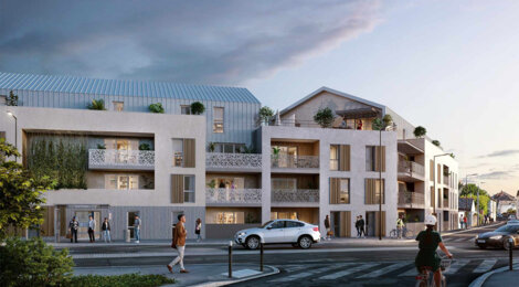 Programme immobilier neuf LES TERRASSES DE LA MADELEINE - Angers en plein quartier Madeleine-Justices (49000) - Référence : 13181