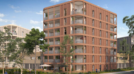Programme immobilier neuf Les Jardins d'Amytis - Angers entre espaces paysagers et quartier Banchais (49000) - Référence : 18255