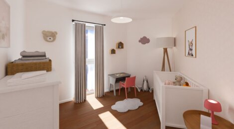 Programme immobilier neuf Les Jardins d'Amytis - Angers entre espaces paysagers et quartier Banchais (49000) - Référence : 18255