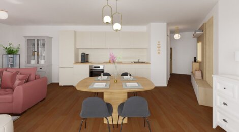 Programme immobilier neuf Les Jardins d'Amytis - Angers entre espaces paysagers et quartier Banchais (49000) - Référence : 18255