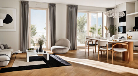 Programme immobilier neuf SILVER 50 - Angers : logements neufs du studio au T5 proche des transports et commerces (49000) - Référence : 15620