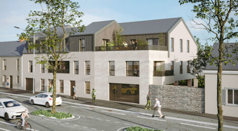 Programme immobilier neuf 30 M - Angers logements neufs proches du quartier de la Doutre et gare (49000) - Référence : 18256