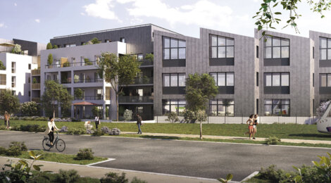 Programme immobilier neuf BoTerra - Angers : logements neufs sécurisés et verdoyants proche des transports (49000) - Référence : 10051
