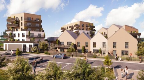 Programme immobilier neuf DELTA - Angers : logements neufs T1–T5 proche du centre-ville (49000) - Référence : 11083