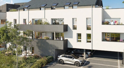 Programme immobilier neuf Centenial - Angers Madeleine-Saint-Léonard résidence intimiste au cœur d’un environnement végétalisé (49000) - Référence : 14156