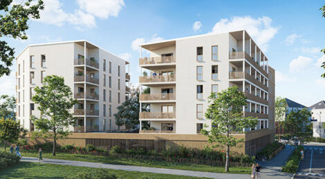 Programme immobilier neuf BOIS LIZE - LIBRE TVA 5.5 % - Angers près tramway (49000) - Référence : 16807