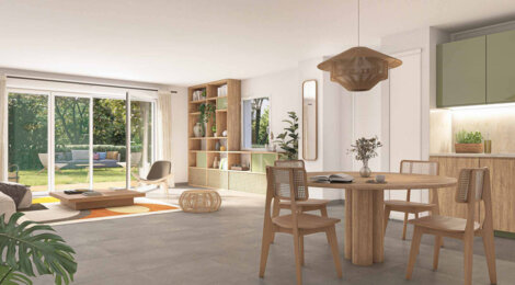 Programme immobilier neuf Domaine Lafayette - Angers quartier résidentiel à 5 min  des bus lignes 8 et 10 (49000) - Référence : 15626