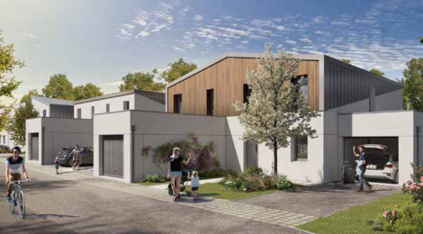 Programme immobilier neuf Domaine Lafayette - Angers quartier résidentiel à 5 min  des bus lignes 8 et 10 (49000) - Référence : 15626